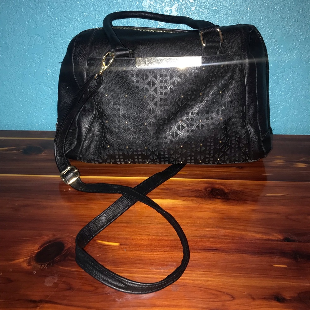Black satchel